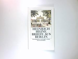 Bild des Verkufers fr Briefe aus Berlin. Hrsg. von Joseph A. Kruse zum Verkauf von Antiquariat Buchhandel Daniel Viertel