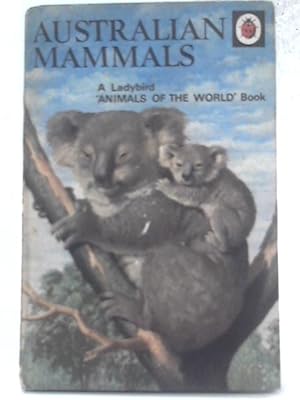 Bild des Verkufers fr Australian Mammals zum Verkauf von World of Rare Books