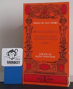 Imagen del vendedor de Tractado de amores de Arnalte y Lucenda. Sermn. Obras completas I a la venta por MONKEY LIBROS