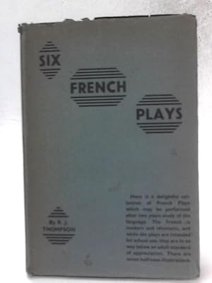 Image du vendeur pour Six French Plays mis en vente par World of Rare Books