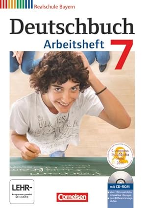Imagen del vendedor de Deutschbuch - Realschule Bayern: 7. Jahrgangsstufe - Arbeitsheft mit Lsungen und bungs-CD-ROM a la venta por Wegmann1855