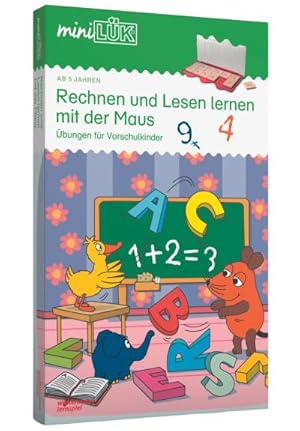Bild des Verkufers fr miniLK-Sets / Kasten + bungsheft/e: miniLK-Set: Vorschule/1. Klasse - Mathematik, Deutsch: Rechnen und Lesen lernen mit der Maus zum Verkauf von Wegmann1855