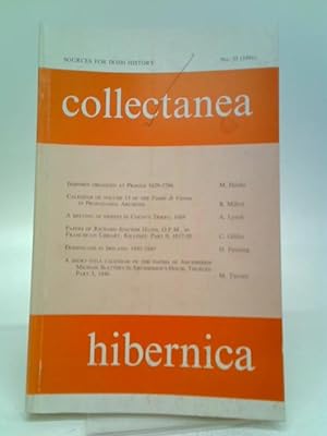 Bild des Verkufers fr Collectanea Hibernica No. 33 zum Verkauf von World of Rare Books
