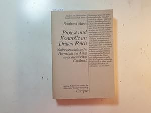 Imagen del vendedor de Protest und Kontrolle im Dritten Reich : nationalsozialistische Herrschaft im Alltag einer rheinischen Grostadt a la venta por Gebrauchtbcherlogistik  H.J. Lauterbach