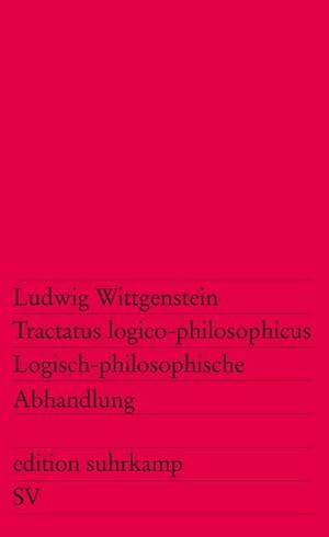Imagen del vendedor de Tractatus logico-philosophicus / Logisch-philosophische Abhandlung a la venta por Wegmann1855
