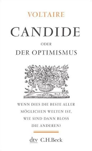 Bild des Verkufers fr Candide oder Der Optimismus zum Verkauf von Wegmann1855