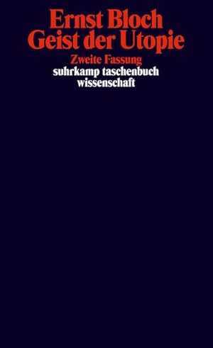 Bild des Verkufers fr Geist der Utopie. Zweite Fassung zum Verkauf von Wegmann1855