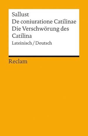 Seller image for De coniuratione Catilinae / Die Verschwrung des Catilina for sale by Wegmann1855