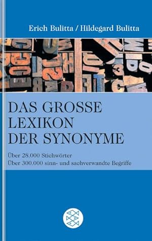 Bild des Verkufers fr Das groe Lexikon der Synonyme zum Verkauf von Wegmann1855