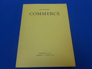 Bild des Verkufers fr REVUE: Le Nouveau Commerce. Cahier 30-31 zum Verkauf von Emmanuelle Morin