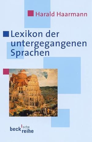 Seller image for Lexikon der untergegangenen Sprachen for sale by Wegmann1855