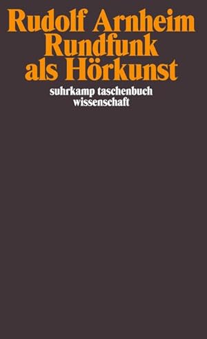 Imagen del vendedor de Rundfunk als Hrkunst a la venta por Wegmann1855