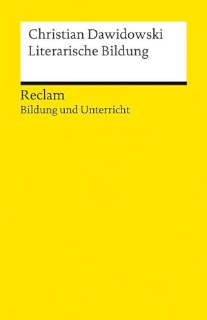 Seller image for Literarische Bildung for sale by Wegmann1855