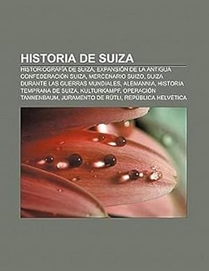 Seller image for Historia de Suiza for sale by Wegmann1855