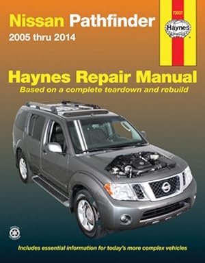 Immagine del venditore per Haynes Nissan Pathfinder Automotive Repair Manual 2005 Thru 2014 venduto da GreatBookPrices