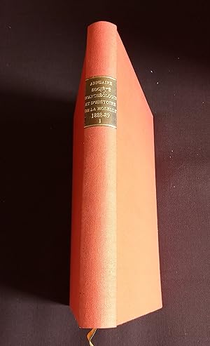 Jahrbuch der Gesellschaft für Lothringische Geschichte und Altertumskunde - Tome 1 1888-89