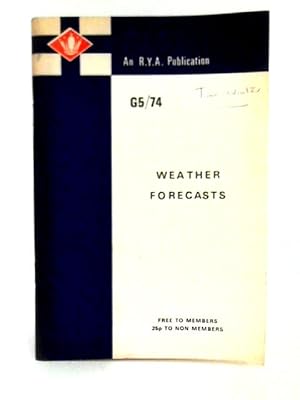 Seller image for Weather Forecasts for sale by World of Rare Books