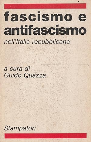 Fascismo e antifascismo nell'Italia repubblicana