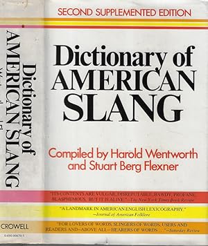 Bild des Verkufers fr Dictionary of American Slang zum Verkauf von Biblioteca di Babele