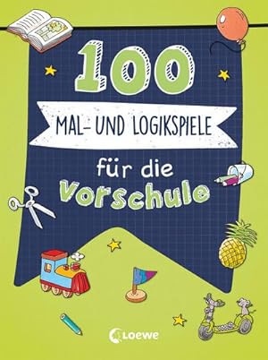 Seller image for 100 Mal- und Logikspiele fr die Vorschule for sale by Wegmann1855