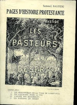 Seller image for Pages d'histoire protestante Les pasteurs du dsert for sale by Le-Livre