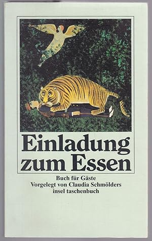 Bild des Verkufers fr Einladung zum Essen. Buch fr Gste zum Verkauf von Graphem. Kunst- und Buchantiquariat