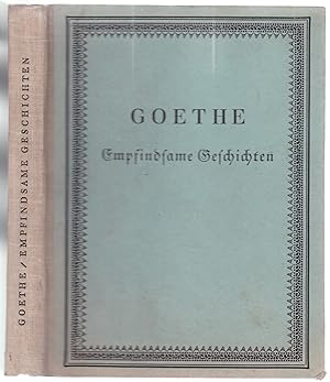 Empfindsame Geschichten. Mit 10 Zeichnungen von Rolf von Hoerschelmann