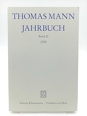 Seller image for Thomas Mann Jahrbuch, Band 21 / 2008 for sale by Antiquariat Smock