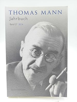 Seller image for Thomas Mann Jahrbuch, Band 27 / 2014 for sale by Antiquariat Smock