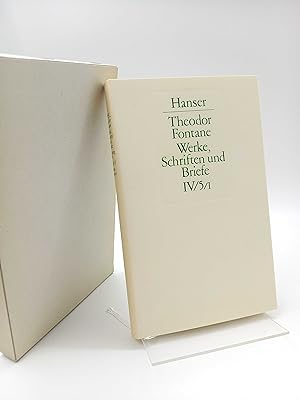 Seller image for Werke, Schriften und Briefe / Abteilung IV, Fnfter Band: Register und Kommentar; Erster Teilband: Register for sale by Antiquariat Smock