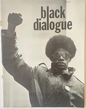 Black Power Literary Magazine, Black Dialogue, with iconic Black Power Fist Cover. 1970