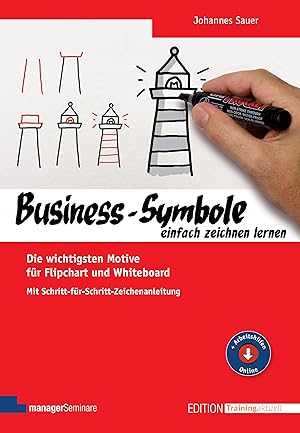 Bild des Verkufers fr Business-Symbole einfach zeichnen lernen, mit 1 Buch, mit 1 Online-Zugang zum Verkauf von moluna