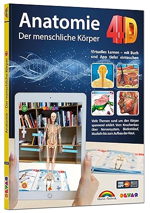 Seller image for Anatomie 4D - der menschliche Koerper mit APP zum virtuellen Rundgang for sale by moluna