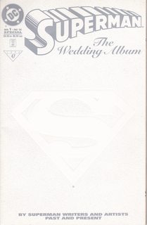 Superman The Wedding Album Collector's Edition w/COA