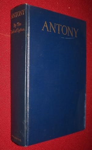 Immagine del venditore per ANTONY (Viscount Knebworth) - A Record of Youth venduto da Antiquarian Bookshop