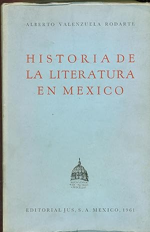 HISTORIA DE LA LITERATURA EN MEXICO