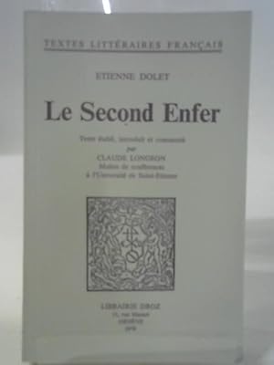 Bild des Verkufers fr Le Second Enfer zum Verkauf von World of Rare Books