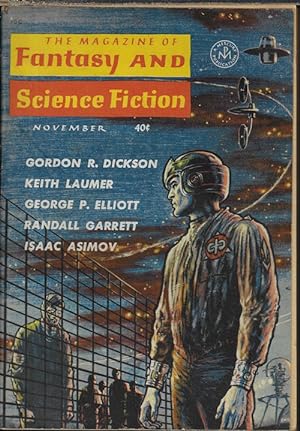 Seller image for The Magazine of FANTASY AND SCIENCE FICTION (F&SF): November, Nov. 1961 ("Naked to the Stars") for sale by Books from the Crypt