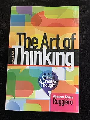 Image du vendeur pour Art of Thinking, A Guide to Critical and Creative Thought mis en vente par Ocean Tango Books