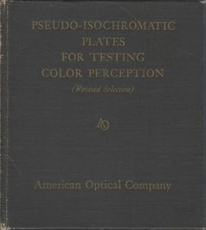 Pseudo-Isochromatic Plates for Testing Color Perception