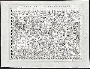 Seller image for Map of part of Italy: Venice and the Lake Regions, including Lago Maggiore, Lago Como and Lago De Garda for sale by Trillium Antique Prints & Rare Books