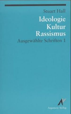 Bild des Verkufers fr Ausgewhlte Schriften 1. Ideologie, Kultur, Rassismus zum Verkauf von Wegmann1855