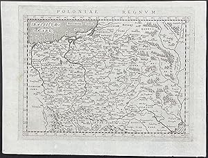 Image du vendeur pour Map of Poland mis en vente par Trillium Antique Prints & Rare Books