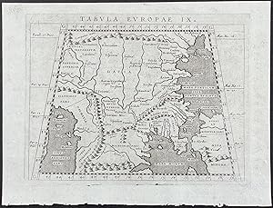 Imagen del vendedor de Map of Greece & Turkey a la venta por Trillium Antique Prints & Rare Books