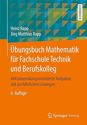 Seller image for bungsbuch Mathematik fr Fachschule Technik und Berufskolleg for sale by moluna
