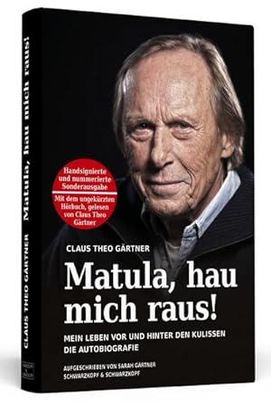 Bild des Verkufers fr Matula, hau mich raus! Handsigniert mit Hrbuch, nummerierte und limitierte Sonderausgabe zum Verkauf von Wegmann1855