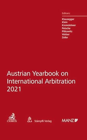 Seller image for Austrian Yearbook on International Arbitration 2021 for sale by moluna