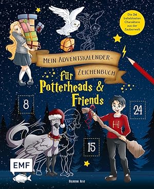Bild des Verkufers fr Mein Adventskalender-Zeichenbuch: Weihnachten fr Potterheads zum Verkauf von moluna