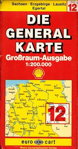 Bild des Verkufers fr Deutschland; Teil: Bl. 12., Sachsen, Erzgebirge, Lausitz, Egertal zum Verkauf von Schrmann und Kiewning GbR