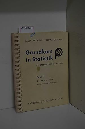 Seller image for Grundkurs in Statistik / ein programmiertes Lehrbuch in zwei Bnden / Band 2 for sale by ralfs-buecherkiste